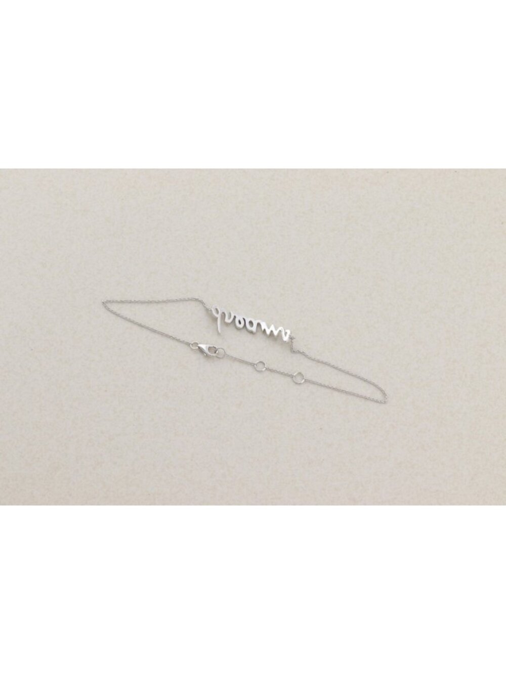 14k White Gold 1/8th carat Diamond Dreams Bracelet 7" to 8" - Picture 7 of 7